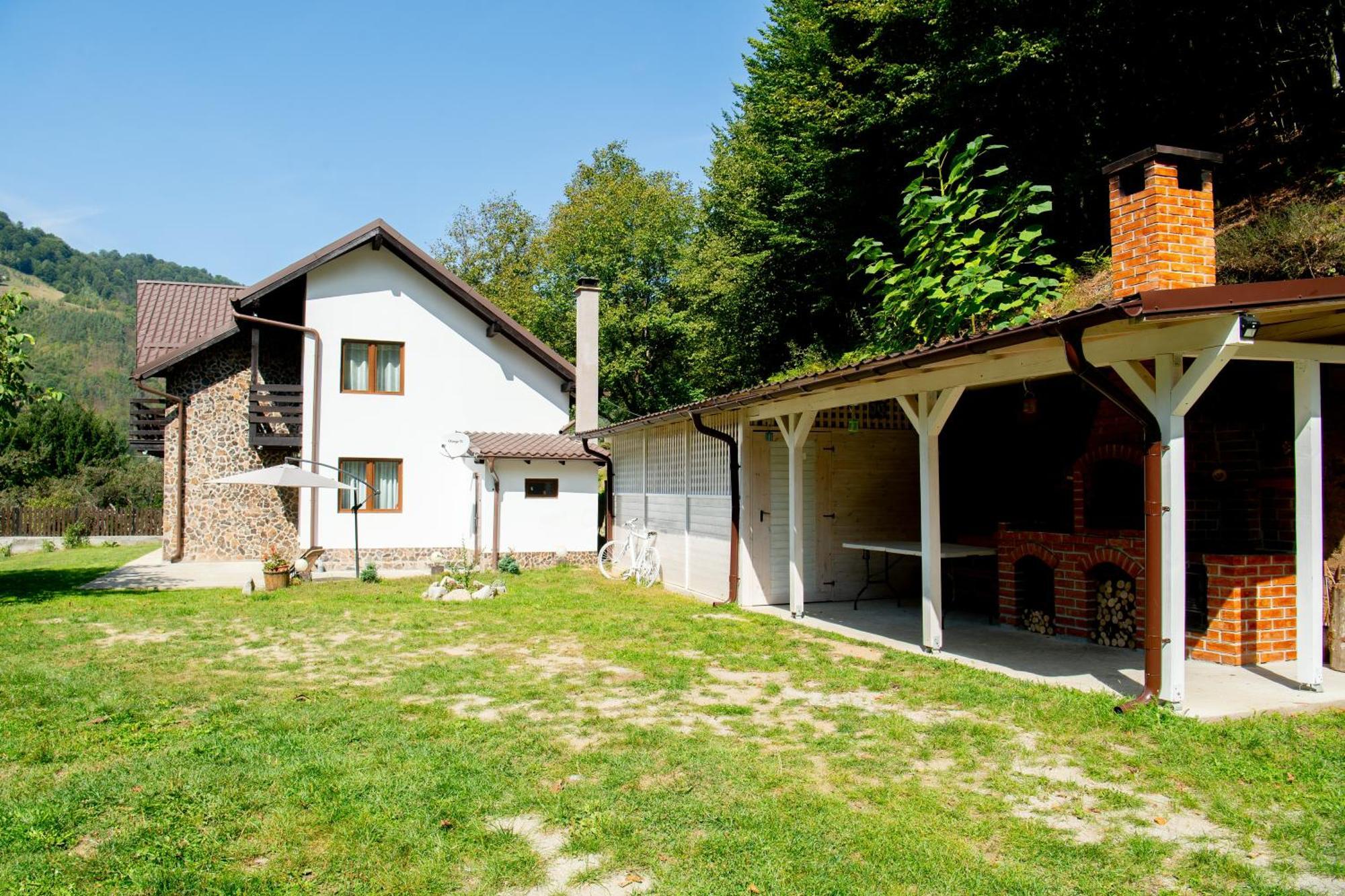 Casa Valea Prejbei Villa Rau Sadului Luaran gambar